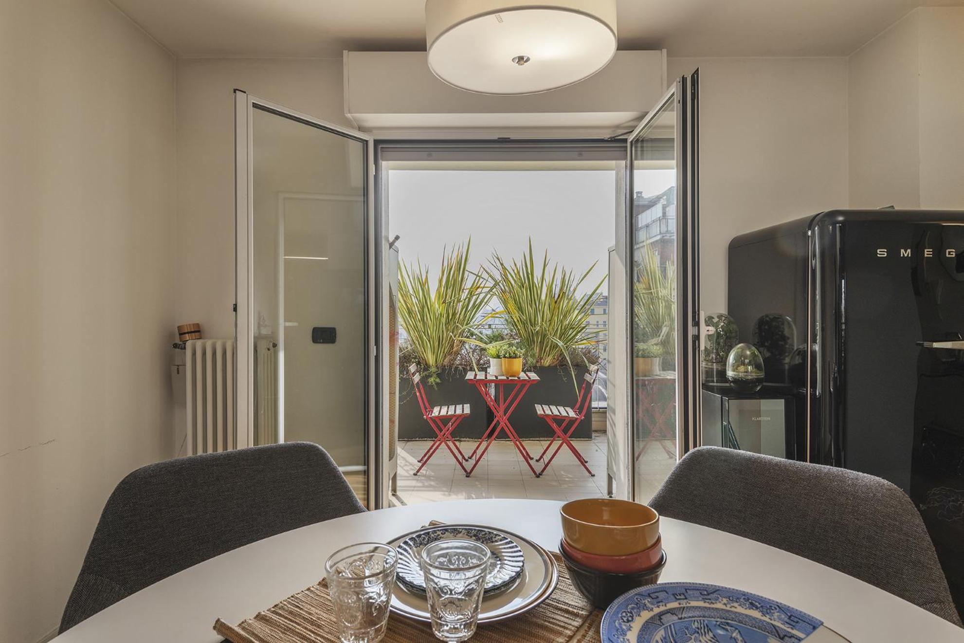 Giresio 41 - Your Penthouse With Rooftop Garden In Milano Navigli - Wifi Ngoại thất bức ảnh