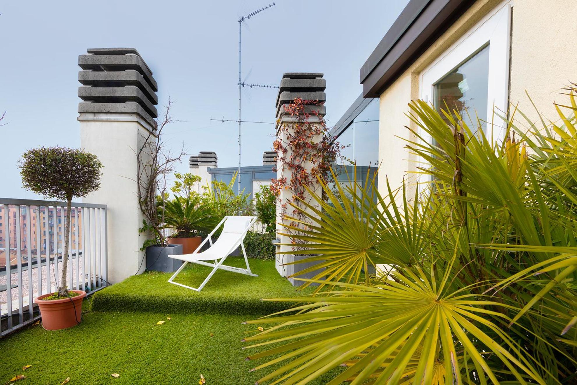 Giresio 41 - Your Penthouse With Rooftop Garden In Milano Navigli - Wifi Ngoại thất bức ảnh